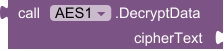 AES Encryption block 1