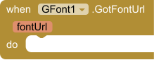 GFont block 5