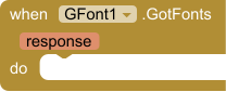 GFont block 6